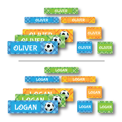 Two Name Pack Labels