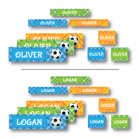 Three Name Labels Pack - LeeLee Labels