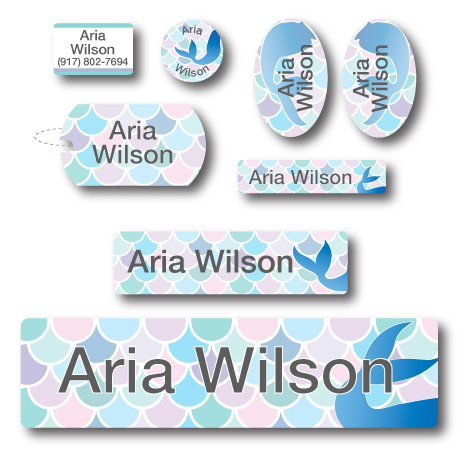 Princess Daycare Labels - LeeLee Labels