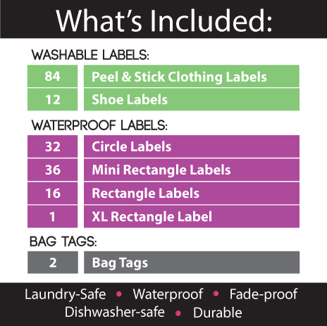 Mini Clothing Labels, Clothing Labels