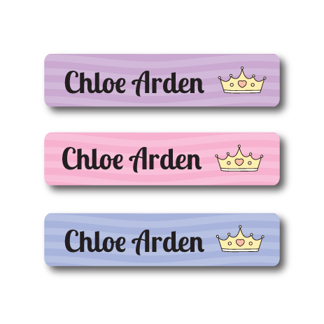 Designer Small Name Labels, Small Name Stickers